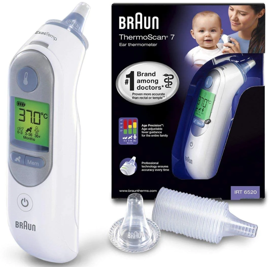 Braun ThermoScan 7 with Age Precision Ear Thermometer view 2