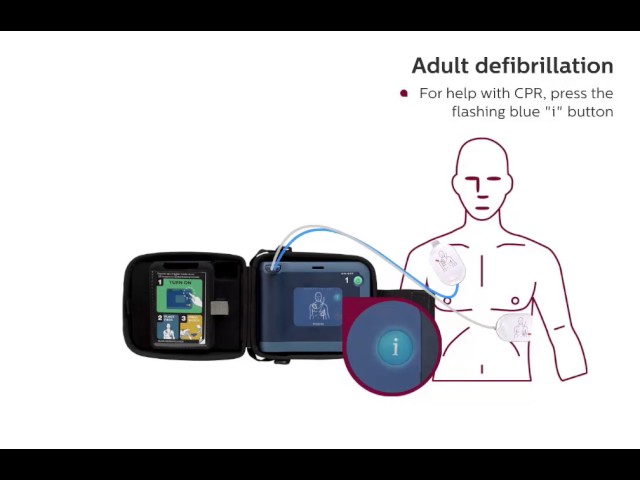 Philips HeartStart FRx Automated External Defibrillator (AED) view 3