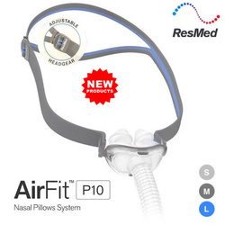 ResMed AirFit P10 Nasal Pillow CPAP Mask view 3
