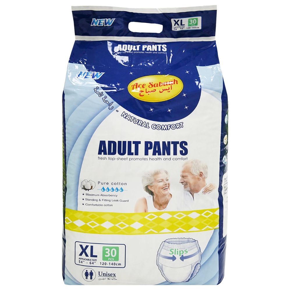 Ace Sabaah Adult Diaper Pant – Large Size (30 Pcs)