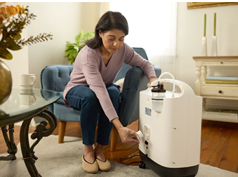 Philips Respironics Oxygenate 5L Oxygen Concentrator view 2