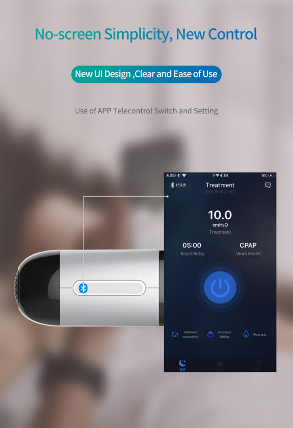 BMC M1 Mini Portable Auto CPAP System view 2
