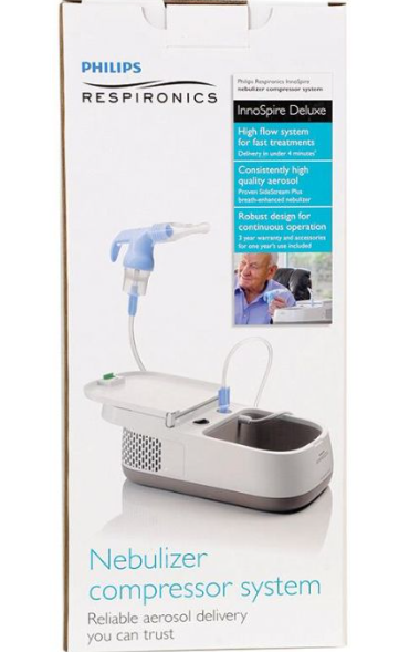 Philips InnoSpire Deluxe Compressor Nebulizer System view 3
