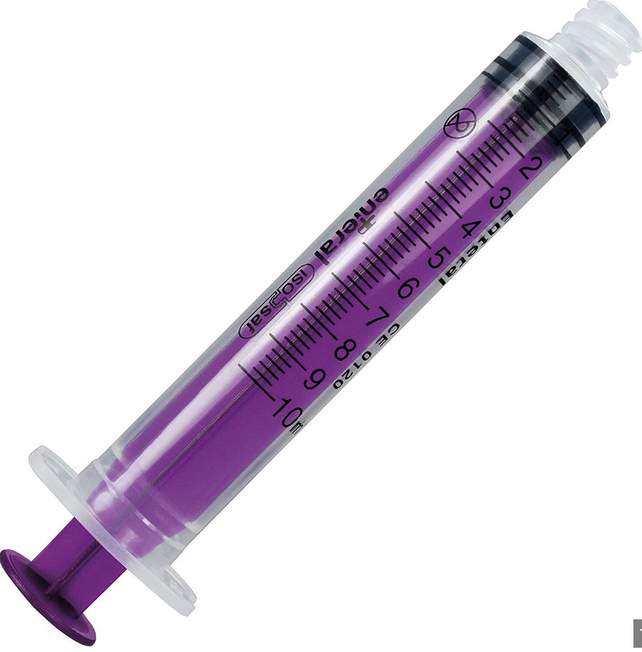 Avanos Enteral 10ml Syringe with EnFit Connector Sterile SYR-10S