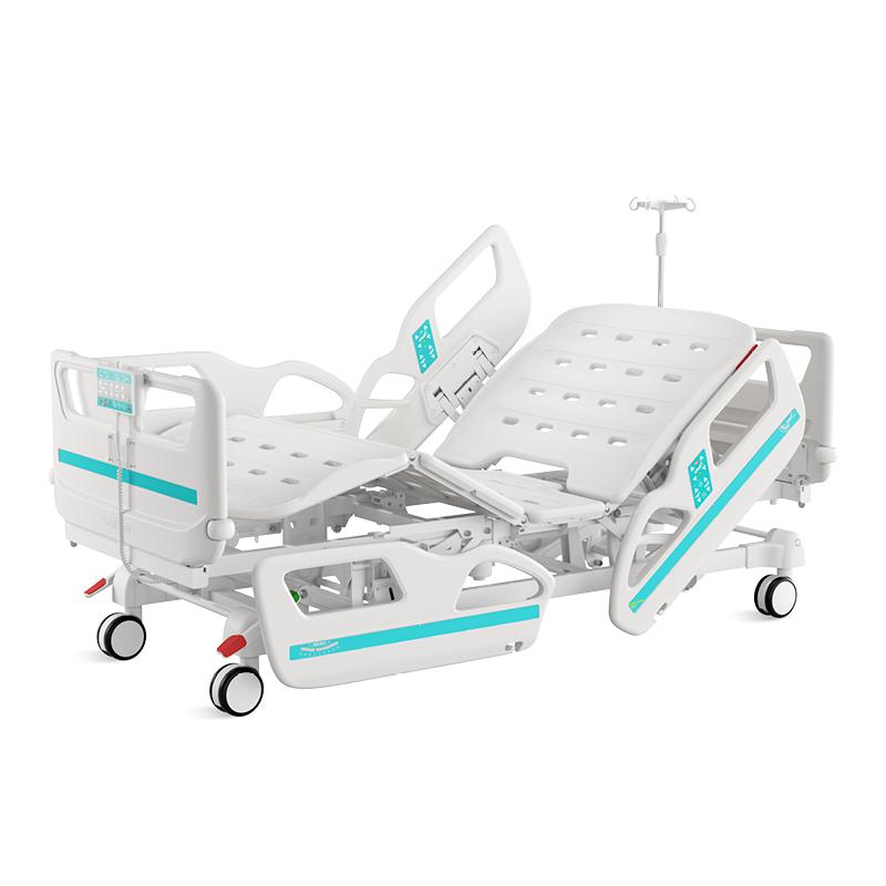 Healthward V8v Electric ICU Bed Premium with Mattress view 2