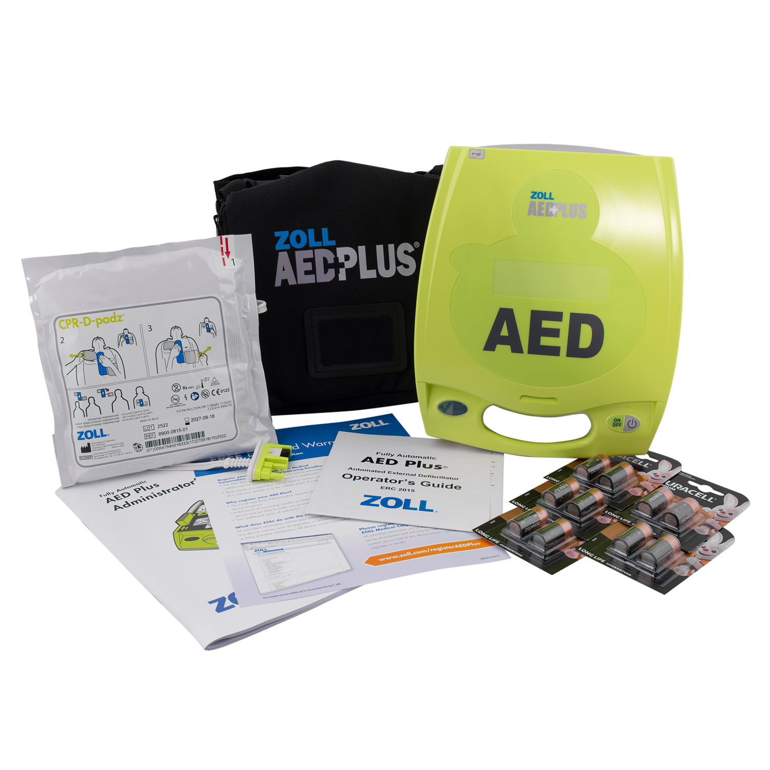 Zoll AED Plus Automated External Defibrillator view 2