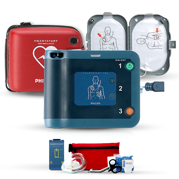 Philips HeartStart FRx Automated External Defibrillator (AED) view 4