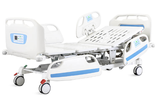 Healthward D8d 5 Function Electric Hospital Bed with Mattress view 2