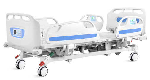 Healthward D8d 5 Function Electric Hospital Bed with Mattress