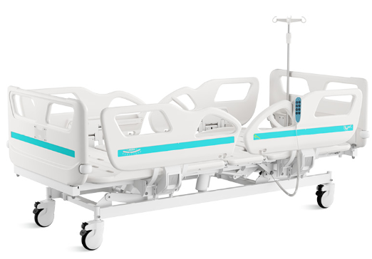 Healthward V6v 3 Function Premium Electric Hospital Bed with Mattress view 2