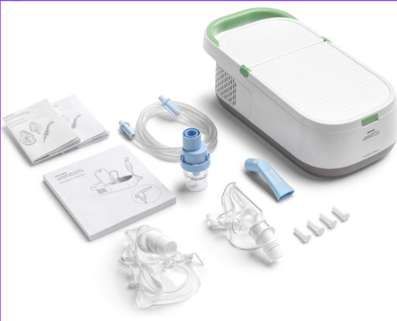 Philips InnoSpire Deluxe Compressor Nebulizer System view 2