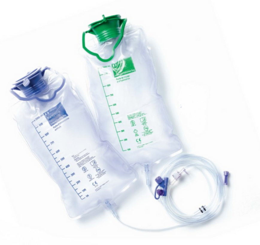 Kangaroo Flush & Feed Dual Enteral Feeding Bag