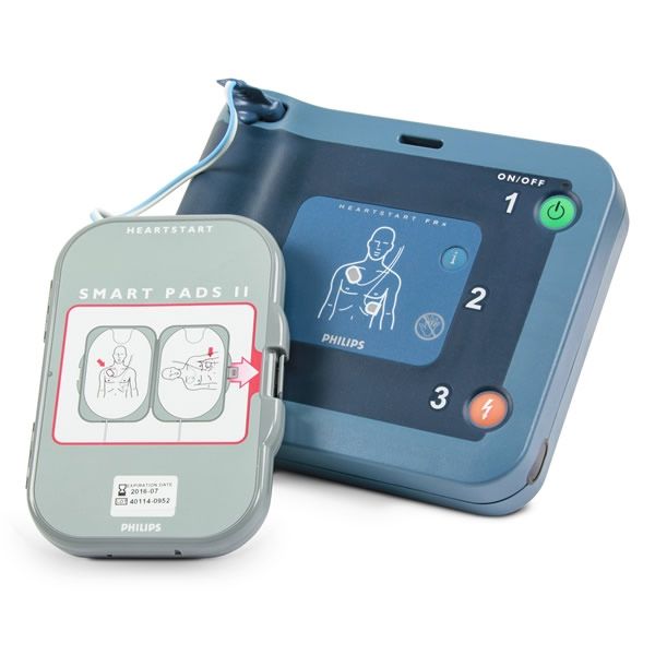 Philips HeartStart FRx Automated External Defibrillator (AED) view 2